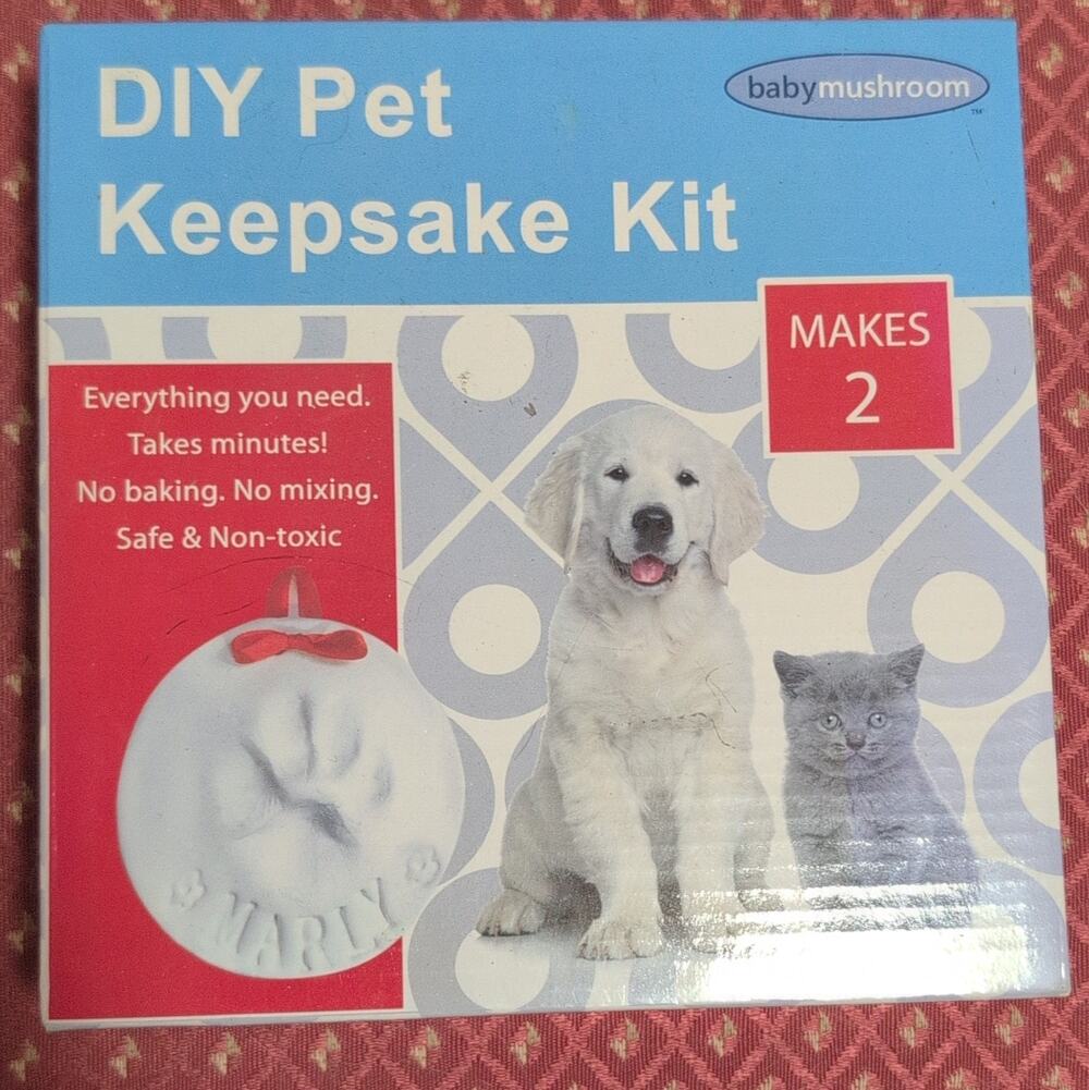 babymushroom DIY Pet Keepsake Kit Makes 2, MPN XX00MI1LEY